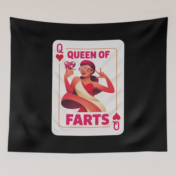 Item preview, Queen of Farts Embarrassing Joke Adult Humor Men Women  designed and sold by MyzoToyota.