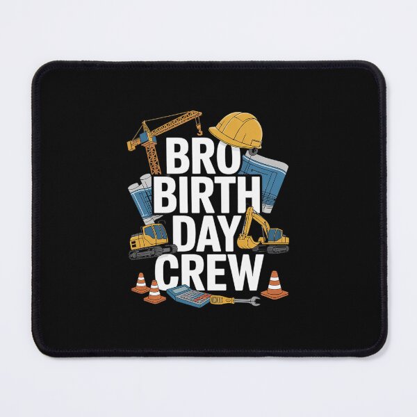 Item preview, Bro Birthday Crew Brother Construction Birthday Party designed and sold by PowAcademy.