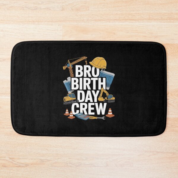 Item preview, Bro Birthday Crew Brother Construction Birthday Party  designed and sold by PowAcademy.