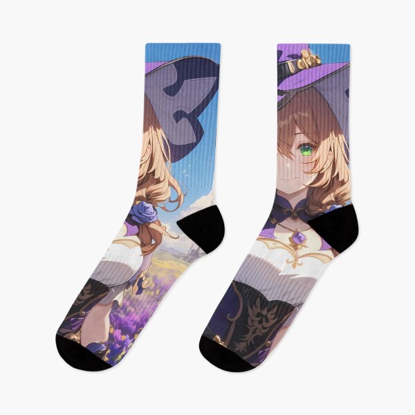 Item preview, Lisa Genshin Impact Game Girl Waifu Meadow Magic Sky Calm Light Elegance designed and sold by HumbertoValveno.