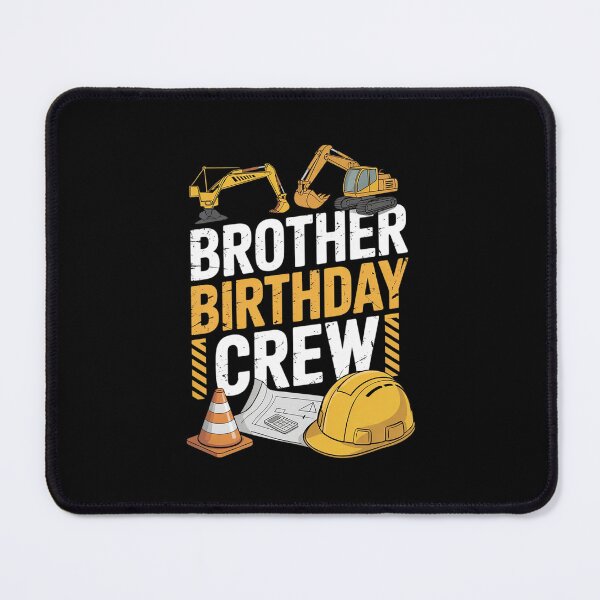 Item preview, Brother Birthday Crew Construction Birthday Party  designed and sold by CombatTask.