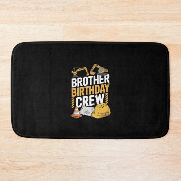 Item preview, Brother Birthday Crew Construction Birthday Party  designed and sold by CombatTask.