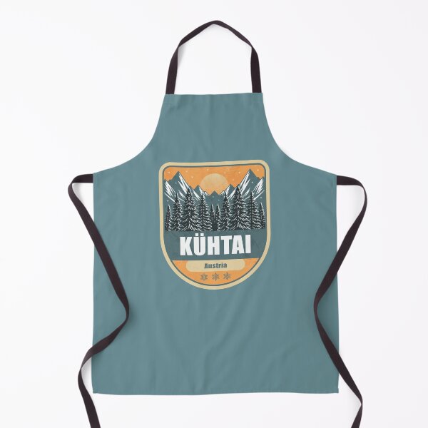 Item preview, Kühtai Austria – Snowy Mountain Winter Badge designed and sold by CynthiaGraphics.