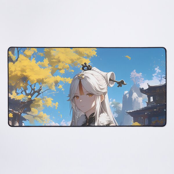 Item preview, Ningguang Genshin Impact Game Girl Waifu Liyue Autumn Sky Tradition Grace designed and sold by HumbertoValveno.