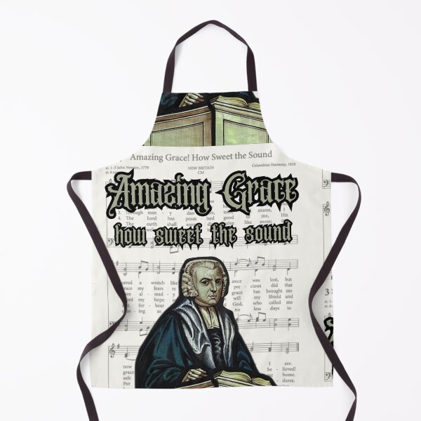 Item preview, John Newton Amazing Grace Hymn Print designed and sold by stella literarium.