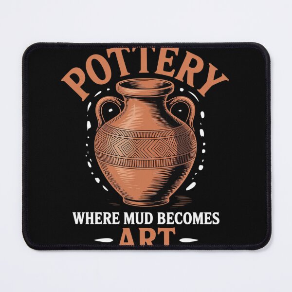 Item preview, Pottery Where Mud Becomes Art Clay Potter Kiln Pot Making designed and sold by InspiredFoul.