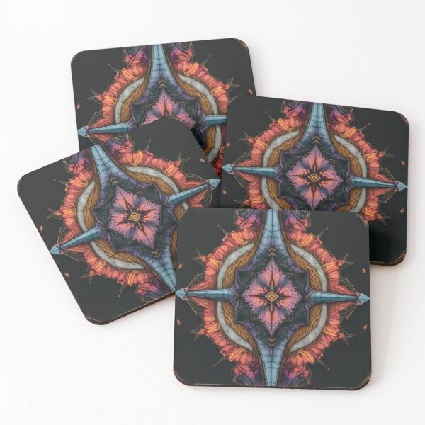 Item preview, Geometric mandala with floral elements designed and sold by Mianku | Für das Leben.