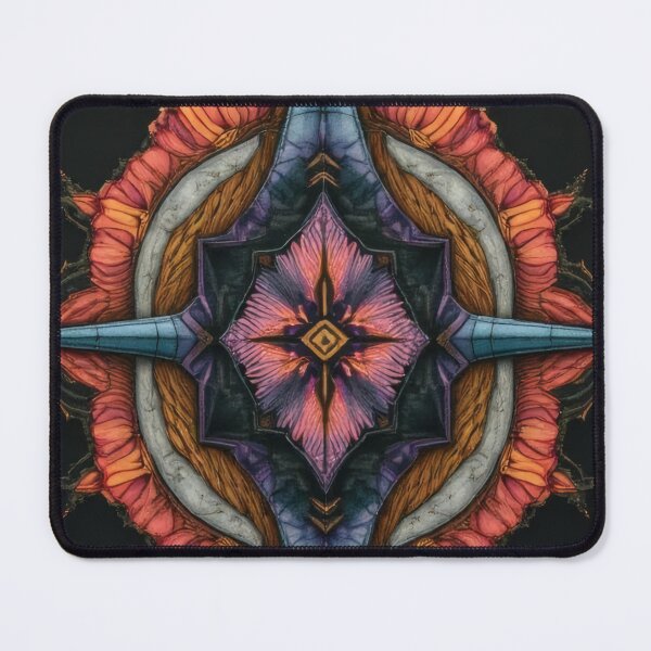 Item preview, Geometric mandala with floral elements designed and sold by Mianku | Für das Leben.