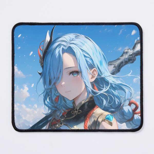 Item preview, Shenhe Genshin Impact Game Girl Waifu Snow Mountain Frost Calm Elegance designed and sold by HumbertoValveno.