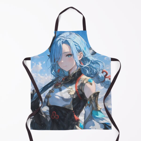 Item preview, Shenhe Genshin Impact Game Girl Waifu Snow Mountain Frost Calm Elegance designed and sold by HumbertoValveno.