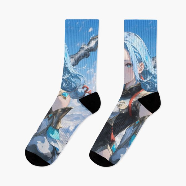 Item preview, Shenhe Genshin Impact Game Girl Waifu Snow Mountain Frost Calm Elegance designed and sold by HumbertoValveno.
