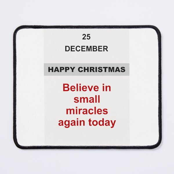 Item preview, Happy Christmas - December 25, Edition: 55 designed and sold by ariksworld.
