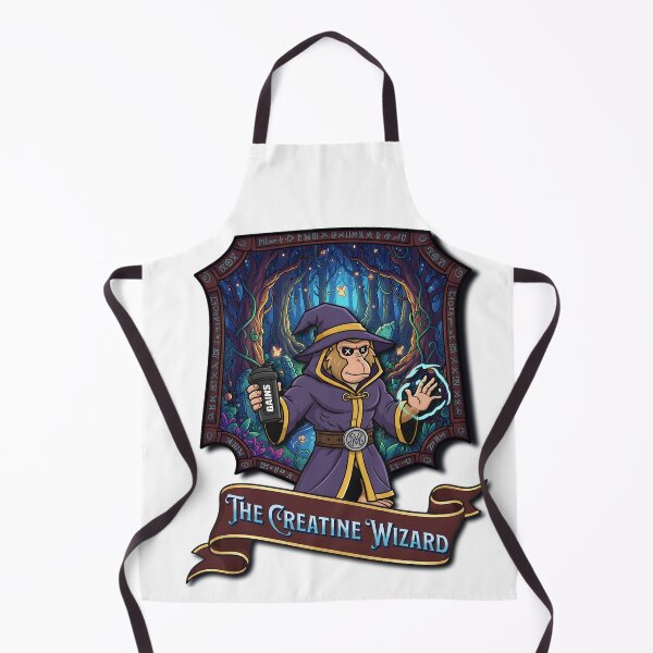 Item preview, The Creatine Wizard | Beak Bros Mythical Gym Collection designed and sold by BeakBros.