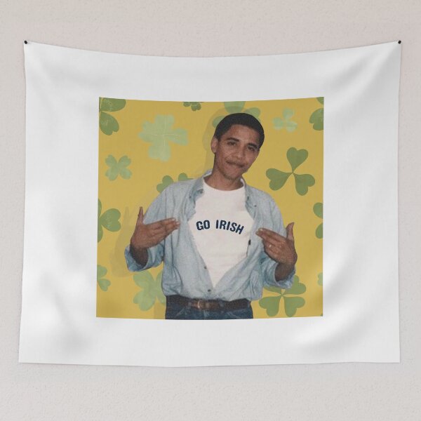 Item preview, Notre Dame Obama designed and sold by alexnay99.