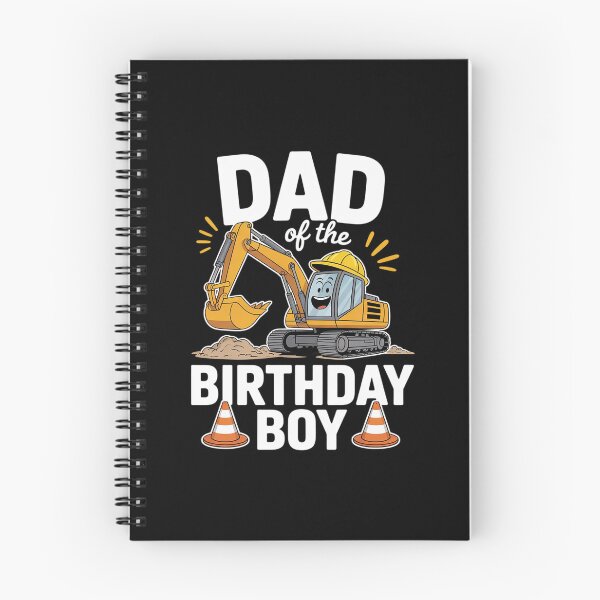 Item preview, Construction Boy's Birthday Party Dad of the Birthday Boy  designed and sold by PowAcademy.