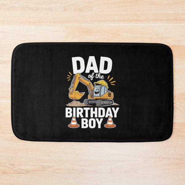 Item preview, Construction Boy's Birthday Party Dad of the Birthday Boy  designed and sold by PowAcademy.