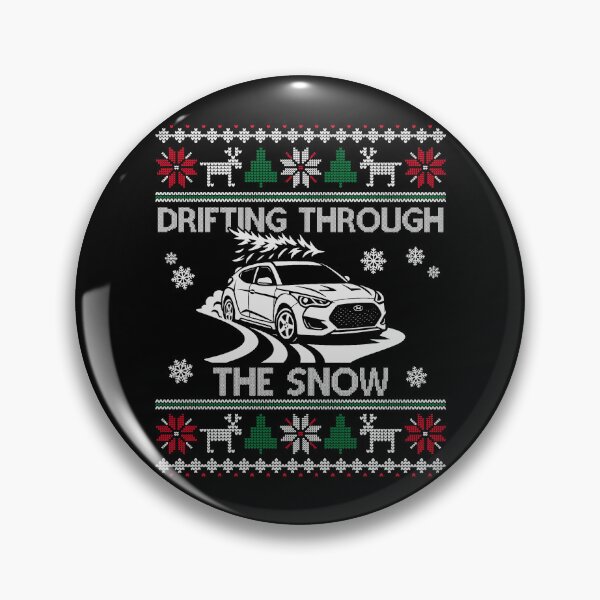 Item preview, Drifting Through The Snow – Sport Hatchback Christmas designed and sold by 365CarMods Official.