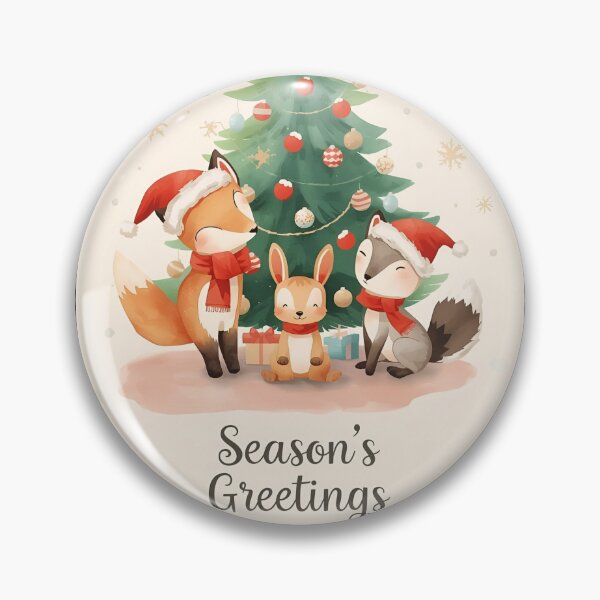 Item preview, Winter Critters Festive Gathering designed and sold by ChicTrendz.
