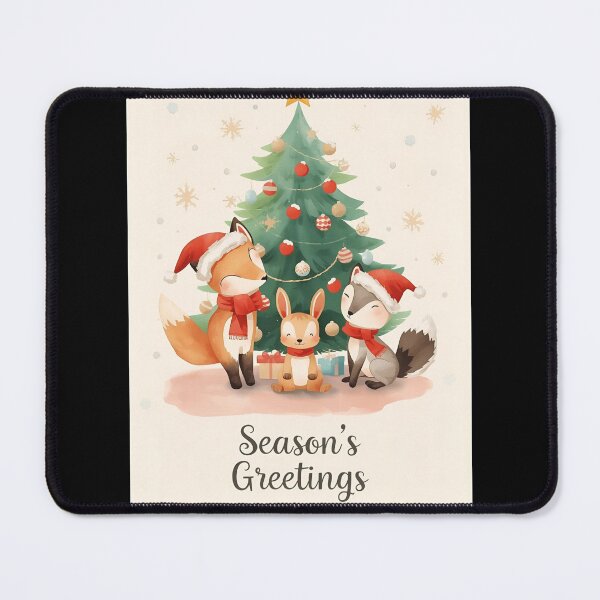Item preview, Winter Critters Festive Gathering designed and sold by ChicTrendz.