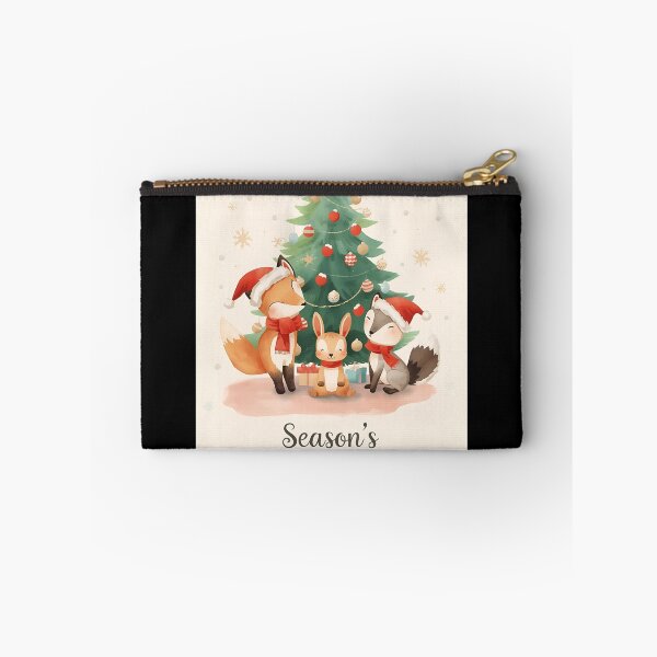 Item preview, Winter Critters Festive Gathering designed and sold by ChicTrendz.
