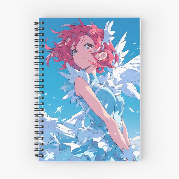 Item preview, Nonon Jakuzure Kill La Kill Anime Girl Waifu Cute Feather Sky Motion designed and sold by HumbertoValveno.