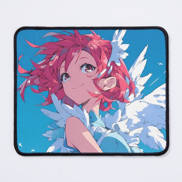 Item preview, Nonon Jakuzure Kill La Kill Anime Girl Waifu Cute Feather Sky Motion designed and sold by HumbertoValveno.