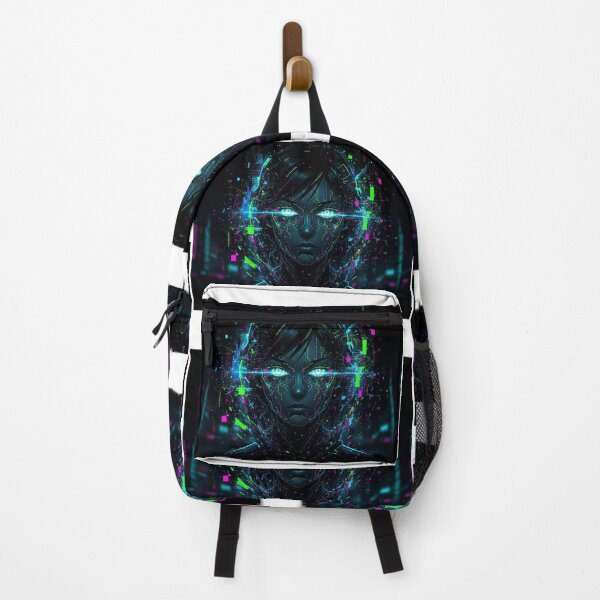 Item preview, Neon Circuit Portrait designed and sold by Krfto.