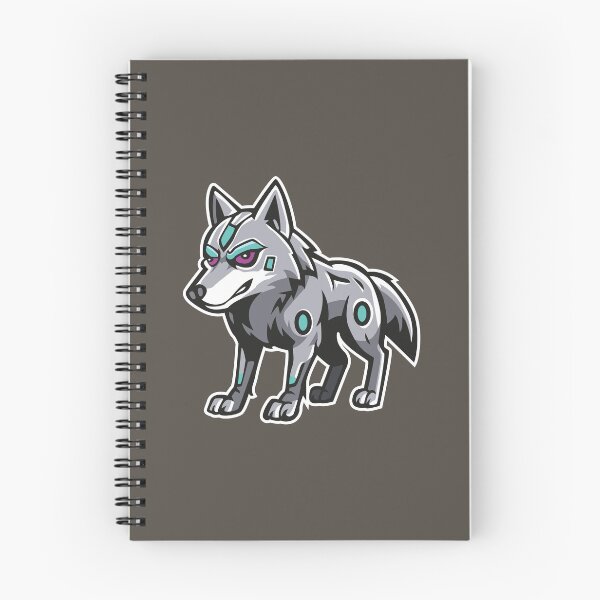Item preview, Cyborg Wolf | Futuristic Wolf Mascot Logo & Tech Beast Art designed and sold by MerlinWear.