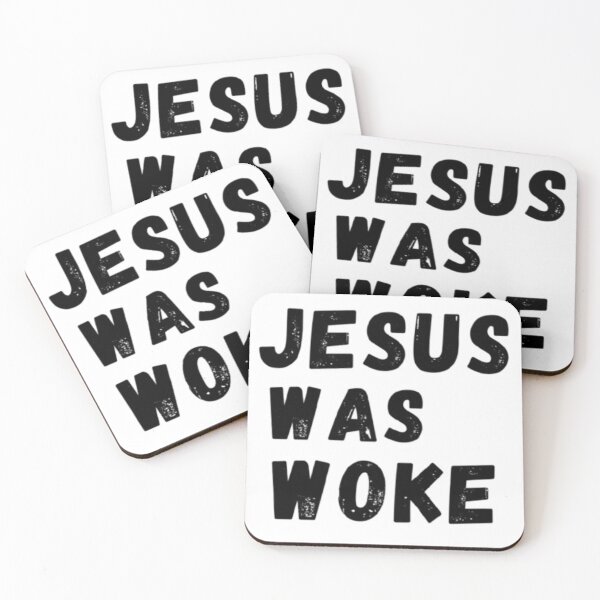 Item preview, Jesus Was Woke Vintage Retro Text designed and sold by Thread&Fable.
