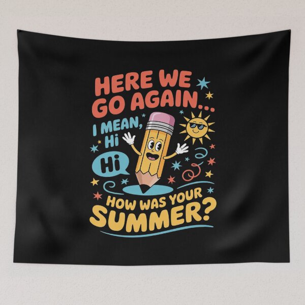 Item preview, Cute First Day Back to School End of Summer Vacation Teacher  designed and sold by CombatTask.