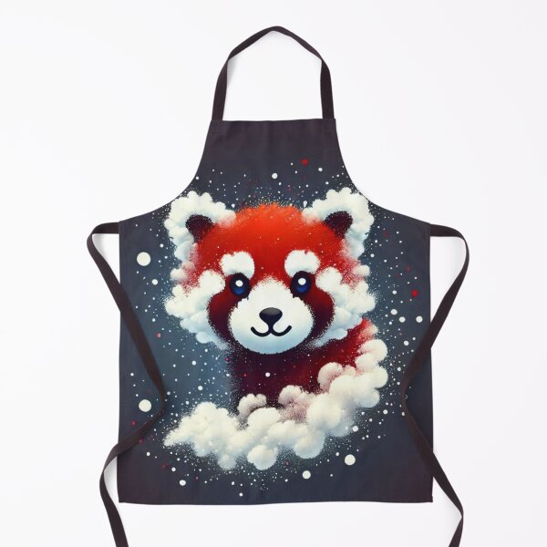 Item preview, Kawaii Red Panda Made of Clouds designed and sold by BigBlueArt.