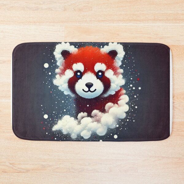 Item preview, Kawaii Red Panda Made of Clouds designed and sold by BigBlueArt.