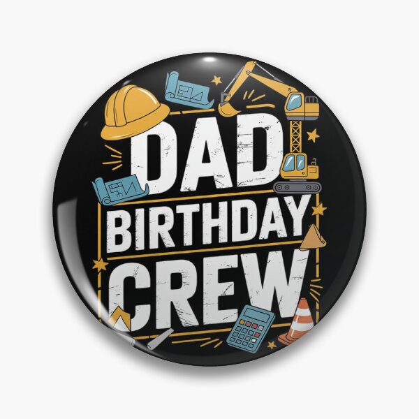 Item preview, Dad Birthday Crew Construction Birthday Party  designed and sold by PowAcademy.