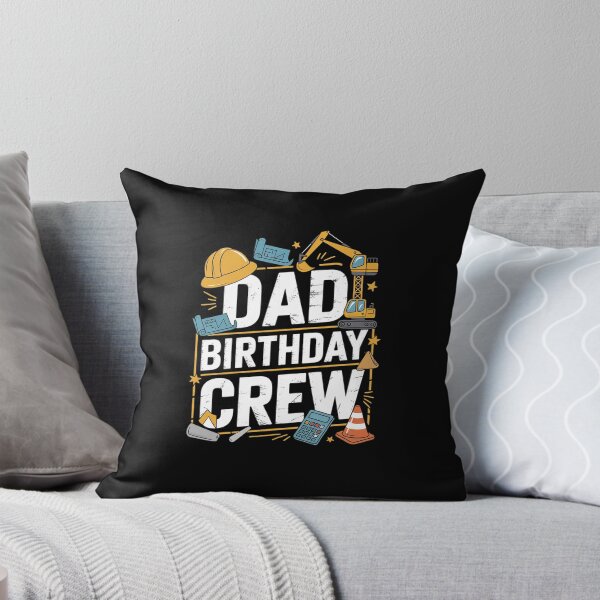 Item preview, Dad Birthday Crew Construction Birthday Party designed and sold by PowAcademy.