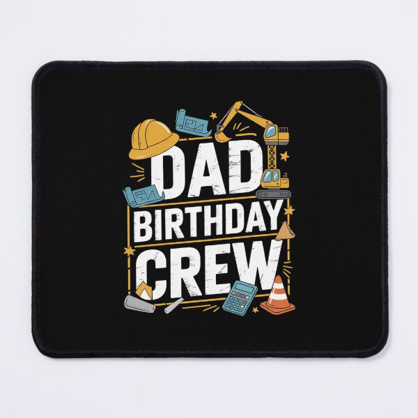 Item preview, Dad Birthday Crew Construction Birthday Party designed and sold by PowAcademy.