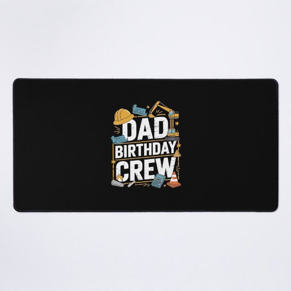 Item preview, Dad Birthday Crew Construction Birthday Party designed and sold by PowAcademy.