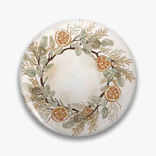 Artikelvorschau, Winter Citrus Wreath entworfen und verkauft von InkoraStudios.