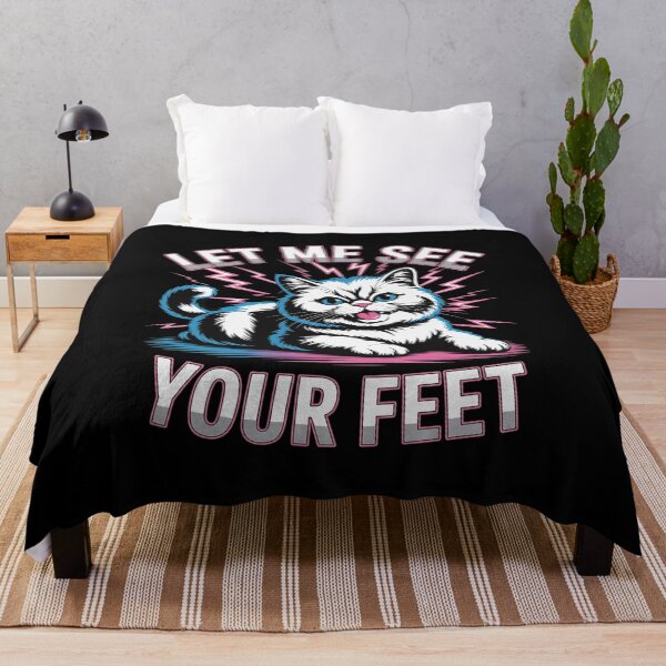 Item preview, Your Feet Funny Offensive Cat Meme Bootleg designed and sold by MyzoToyota.