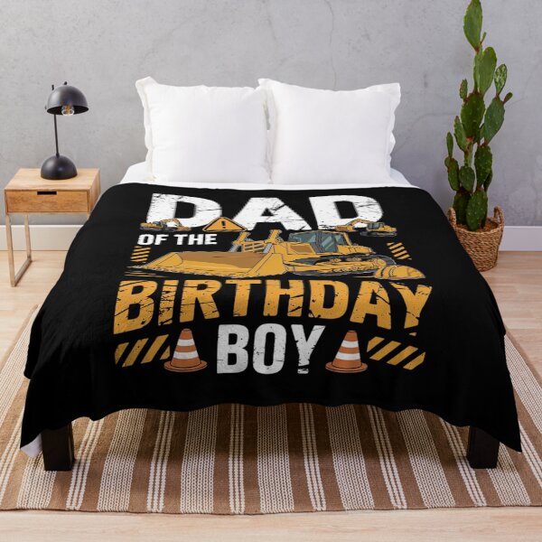 Item preview, Dad of the Birthday Boy Construction Birthday Party Hat Men  designed and sold by PowAcademy.