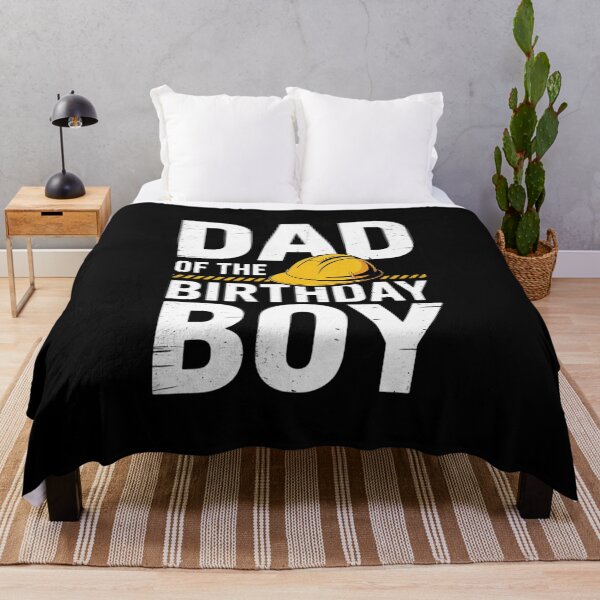 Item preview, Dad Of The Birthday Boy Construction Matching Family designed and sold by CombatTask.