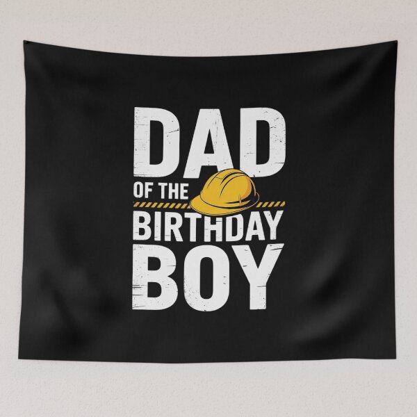 Item preview, Dad Of The Birthday Boy Construction Matching Family designed and sold by CombatTask.