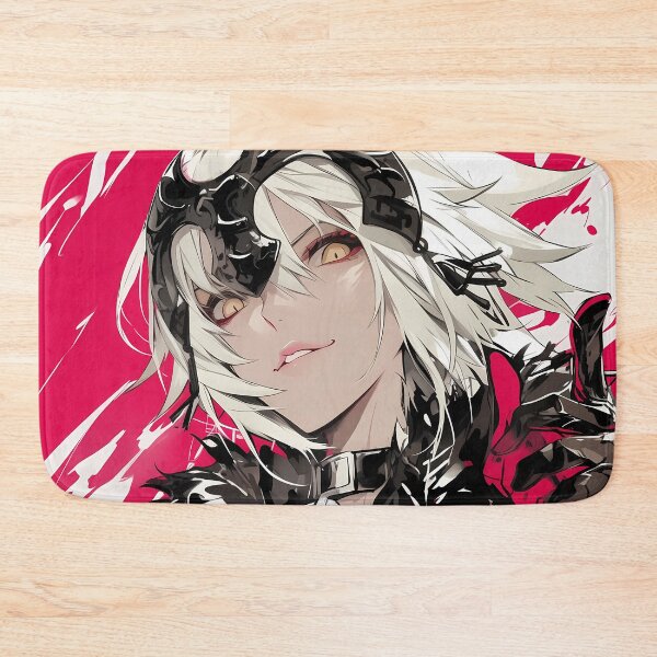 Artikelvorschau, Jeanne D Arc Alter Fgo Anime Girl Waifu Dark Crimson Smile Night entworfen und verkauft von HumbertoValveno.