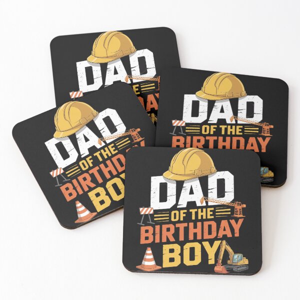 Item preview, Dad of the Birthday Boy Construction Worker Bday Party  designed and sold by CombatTask.