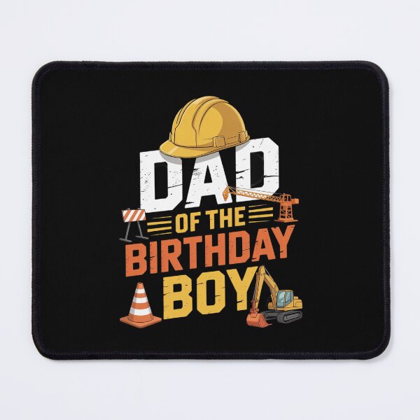 Item preview, Dad of the Birthday Boy Construction Worker Bday Party  designed and sold by CombatTask.