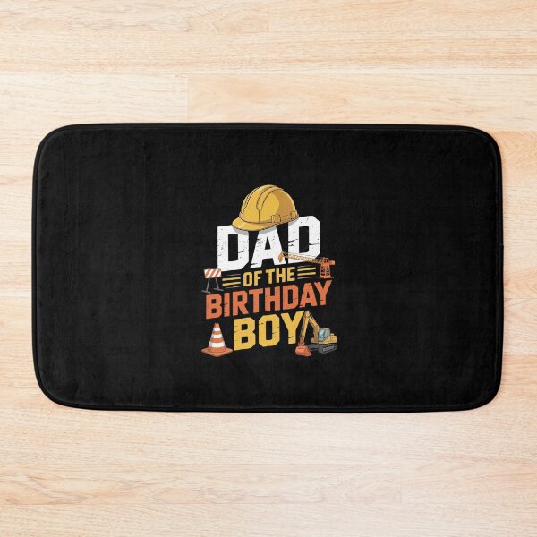 Item preview, Dad of the Birthday Boy Construction Worker Bday Party  designed and sold by CombatTask.