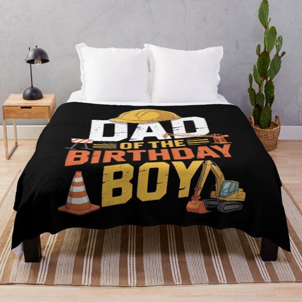 Item preview, Dad of the Birthday Boy Construction Worker Bday Party  designed and sold by CombatTask.