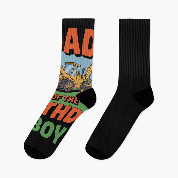 Item preview, Dad of the Birthday Boy Construction Worker Birthday Party  designed and sold by PowAcademy.