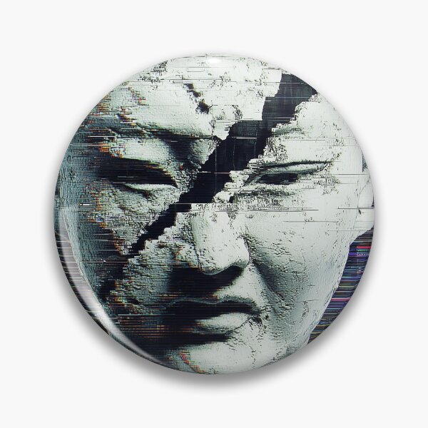 Item preview, Digital Erosion: Glitched Terracotta Warrior Head designed and sold by t5uisiu.
