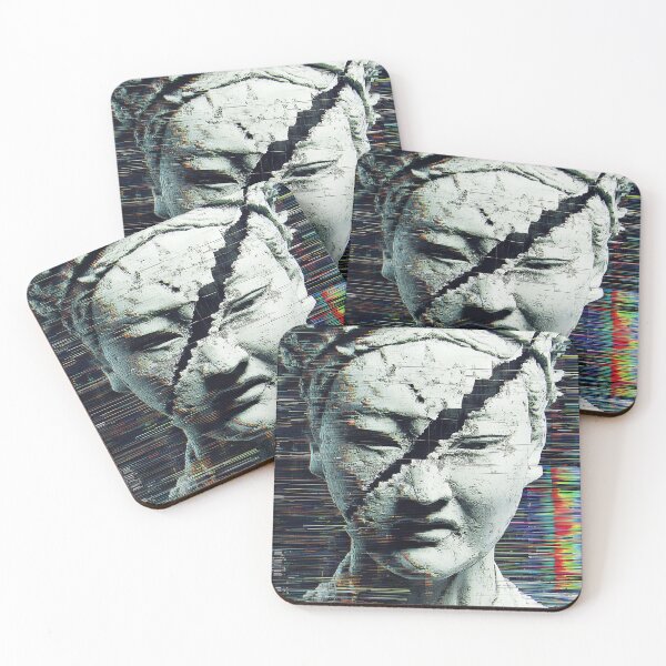 Item preview, Digital Erosion: Glitched Terracotta Warrior Head designed and sold by t5uisiu.