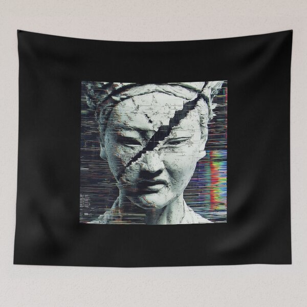 Item preview, Digital Erosion: Glitched Terracotta Warrior Head designed and sold by t5uisiu.